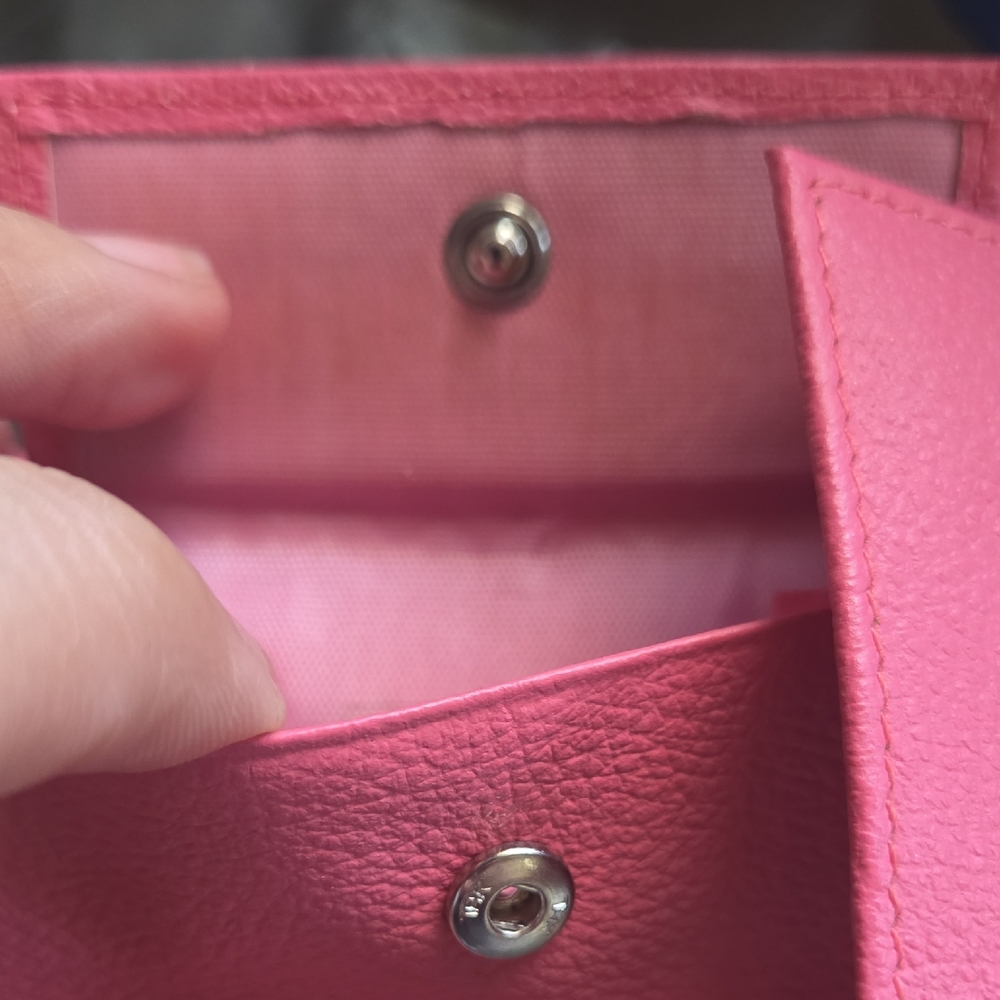 ROWALLAN pink Leather Crossbody Wallet - Picture 3 of 5